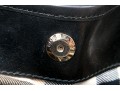 Burberry Edgy Studded Black Leather Bag Handbag