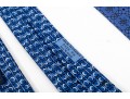 Hermes Lot Of Three Silk Ties, Blue Tones