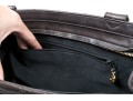 Chanel Striking Dark Brown Lambskin Quilted Leather Tote