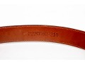 Two Ralph Lauren Leather And Sterling Belts, Size 30