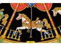 Hermes Luna Park Silk Jacquard Scarf, 90cm