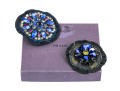 Two Prada Beaded Brooches