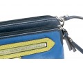 Tasteful Blue And Green Coach Clutch