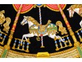 Hermes Luna Park Silk Jacquard Scarf, 90cm