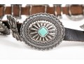 Adrienne Teeguarden Striking Southwestern Style Concho Belt