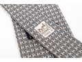 Hermes Lot Of Three Silk Ties, Assorted Colors And Patterns