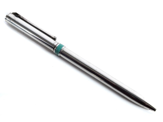 Tiffany & Co. Sterling Silver T-Clip Ballpoint Pen