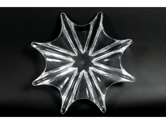 Baccarat Stella Crystal Centerpiece Bowl