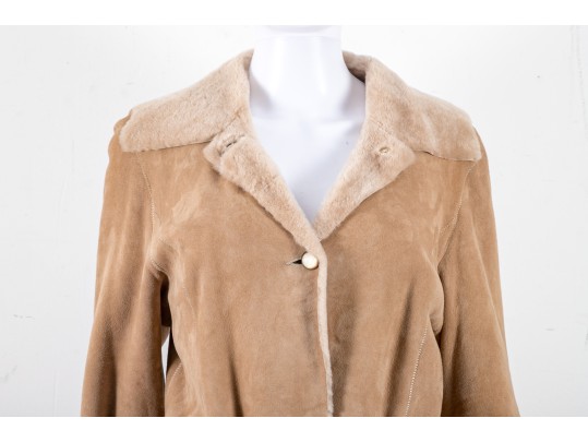 Escada Lambskin Fur Coat