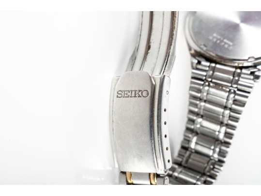Seiko 7N43-6A09 Stainless Steel Wristwatch