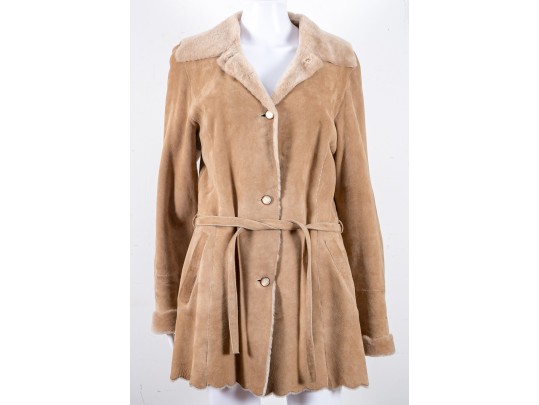 Escada Lambskin Fur Coat