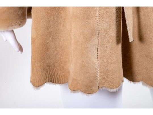 Escada Lambskin Fur Coat