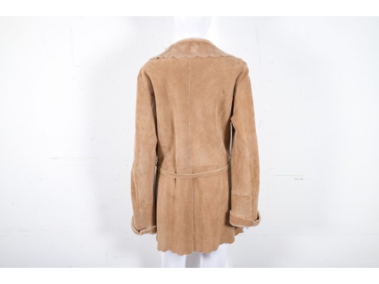 Escada Lambskin Fur Coat