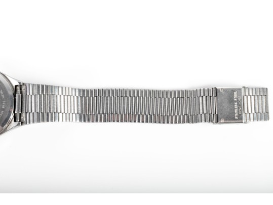 Longines QWR Stainless Steel Wristwatch