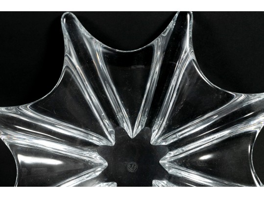 Baccarat Stella Crystal Centerpiece Bowl