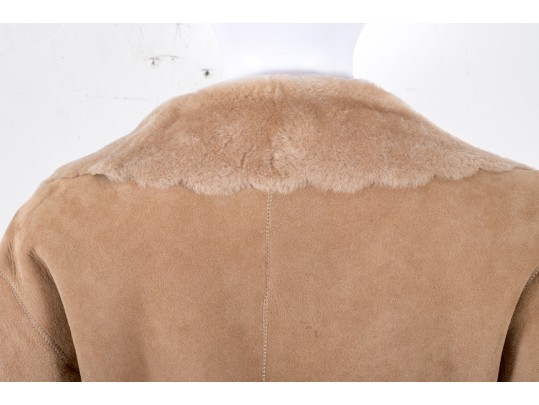 Escada Lambskin Fur Coat