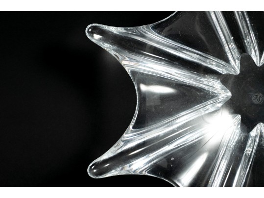 Baccarat Stella Crystal Centerpiece Bowl