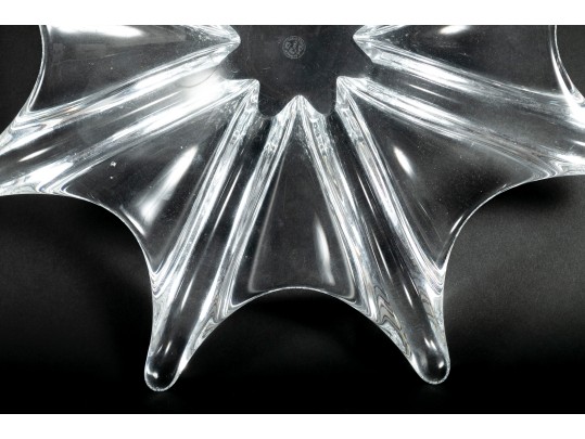 Baccarat Stella Crystal Centerpiece Bowl