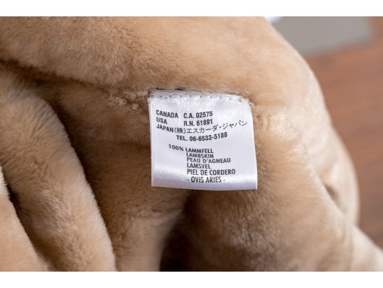 Escada Lambskin Fur Coat