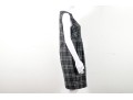 Burberry Black Plaid Wool Knee-Length Dress Size 8