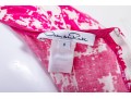 Oscar De La Renta Hot Pink And White Dress