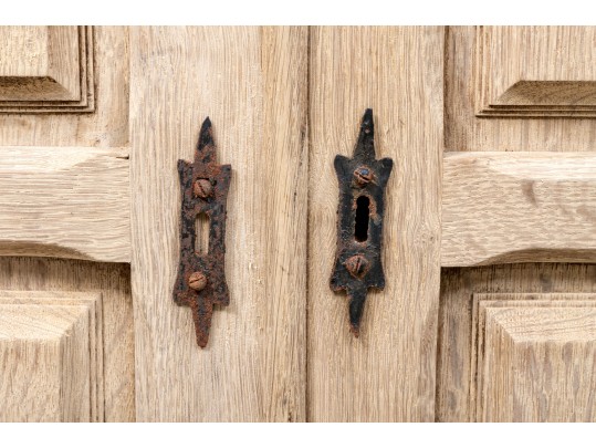 Natural Wood Cabinet