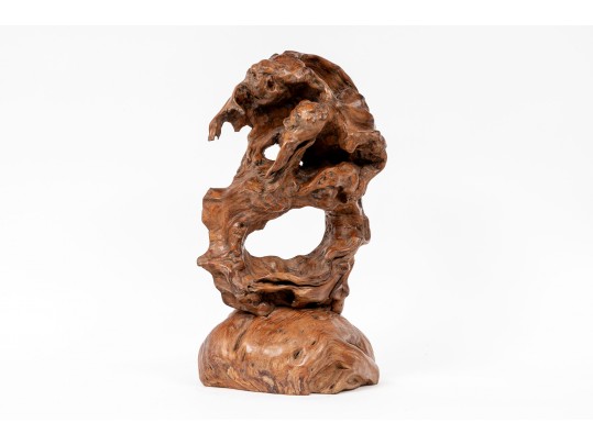 Assembled Natural Wood Sculpture