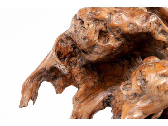 Assembled Natural Wood Sculpture