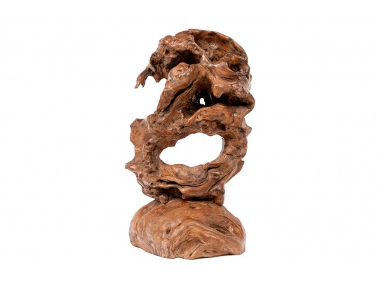 Assembled Natural Wood Sculpture