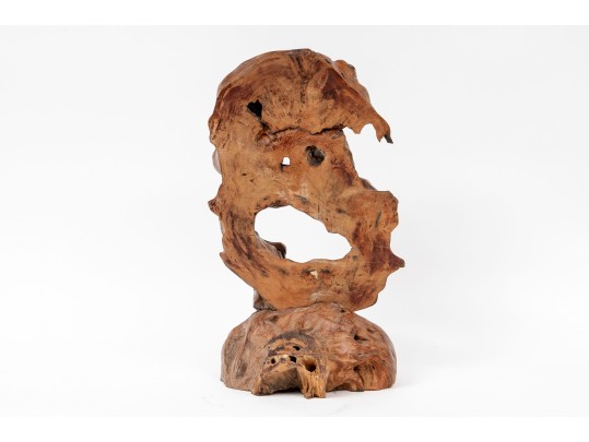 Assembled Natural Wood Sculpture