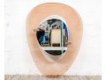 Mid Century Modern Italian Made Mirror, Damaged