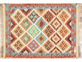 Hand Woven Wool Kilim 33” X 46”