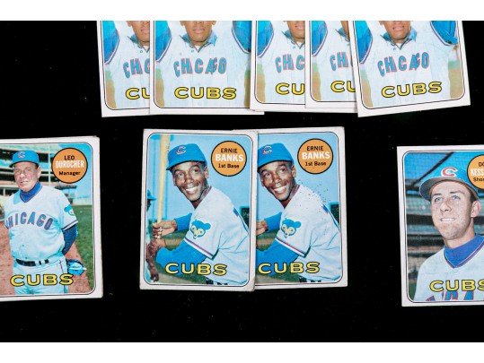 [75] 1969 Topps Cubs Baseball Cards, Fair-NMT