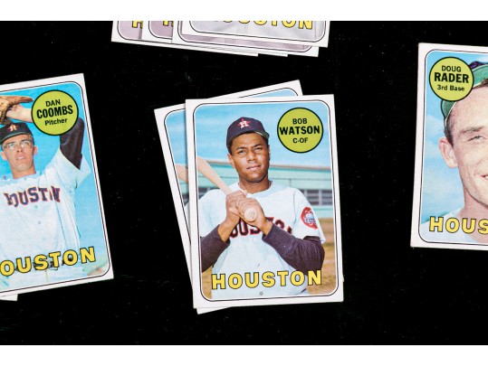 [90] 1969 Topps Houston Baseball Cards, G-NMT