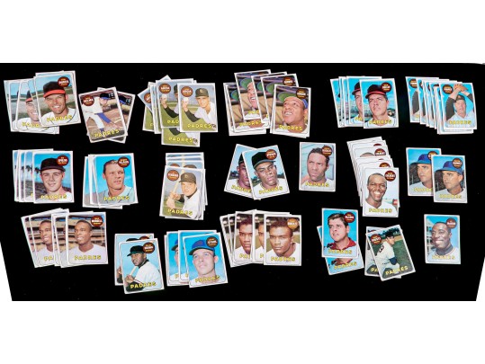 [93] 1969 Topps Padres Cards, G-NMT
