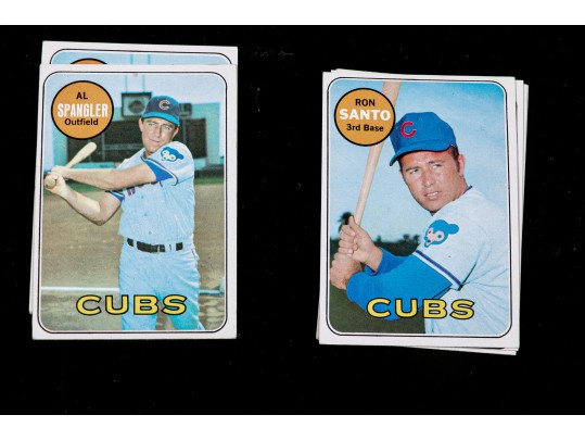 [75] 1969 Topps Cubs Baseball Cards, Fair-NMT