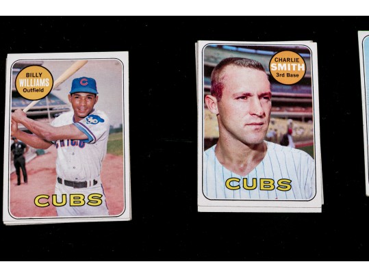 [75] 1969 Topps Cubs Baseball Cards, Fair-NMT