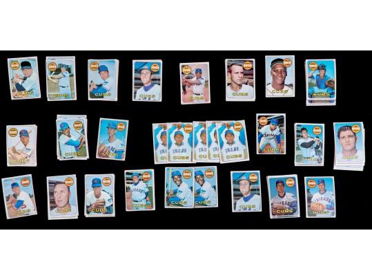 [75] 1969 Topps Cubs Baseball Cards, Fair-NMT