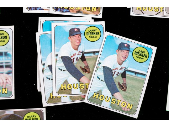 [90] 1969 Topps Houston Baseball Cards, G-NMT