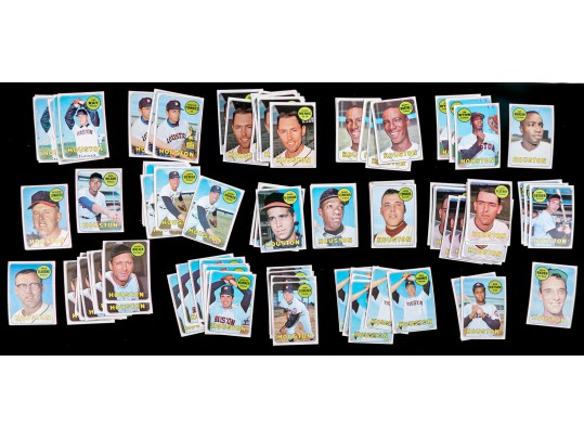 [90] 1969 Topps Houston Baseball Cards, G-NMT
