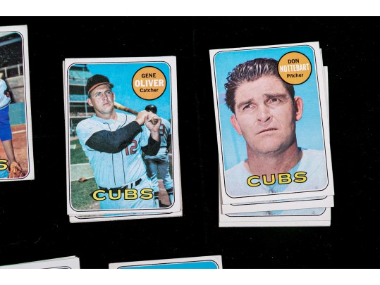 [75] 1969 Topps Cubs Baseball Cards, Fair-NMT