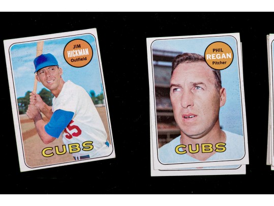 [75] 1969 Topps Cubs Baseball Cards, Fair-NMT