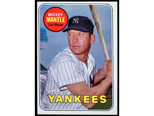 1969 Topps Mickey Mantle #500