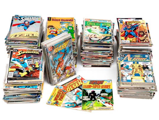 Nearly 500 Comic Books, Mostly DC