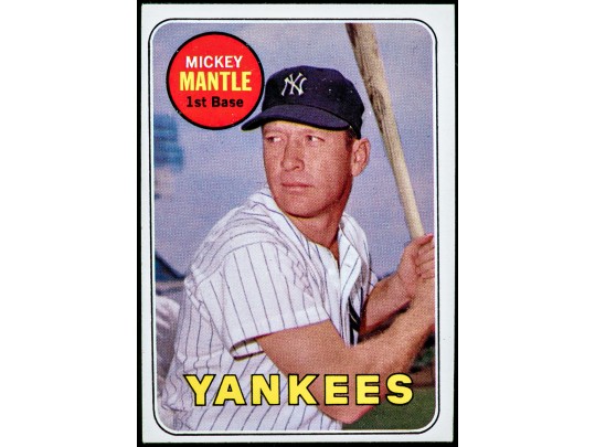 1969 Topps Mickey Mantle #500