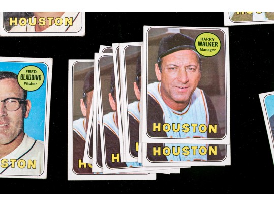 [90] 1969 Topps Houston Baseball Cards, G-NMT