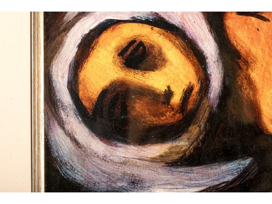 David Alfaro Siqueiros (Mexican, 1896-1974) Acrylic On Paper, Mother And Infant