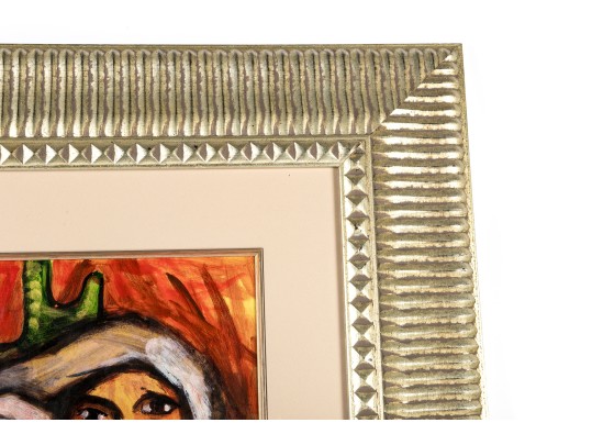 David Alfaro Siqueiros (Mexican, 1896-1974) Acrylic On Paper, Mother And Infant