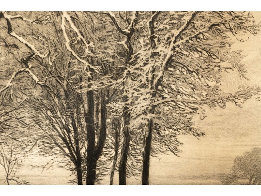 Julius Marak (Czech, 1832-1899) Engraved By Johannes Klaus (German, 1847-1894) 