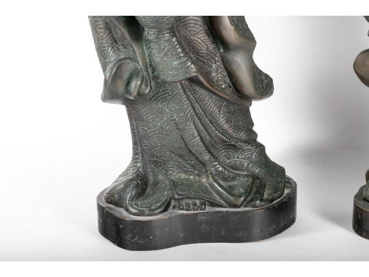 Large Chinese Guanyin Sculptures